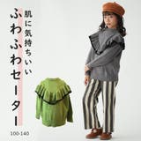 在庫処分 フリルニット 肌に優しい | PlusNao | 詳細画像1