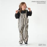 【ストライプサロペット】デザイン ストレッチ ズボン | PlusNao | 詳細画像9 