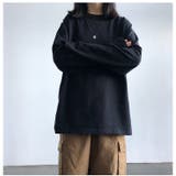 ロングTシャツ 長袖 ロンT | PlusNao | 詳細画像3 