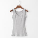 タンクトップ レディース リブ | PlusNao | 詳細画像9 