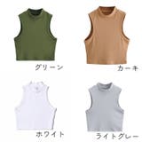 ノースリーブカットソー レディース トップス | PlusNao | 詳細画像8 