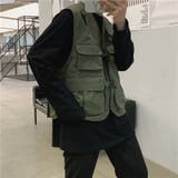 ベスト ノースリーブジャケット ワークウェア | PlusNao | 詳細画像6 