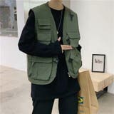 ベスト ノースリーブジャケット ワークウェア | PlusNao | 詳細画像7 