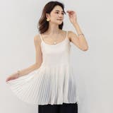 キャミソール プリーツ レディース | PlusNao | 詳細画像5 