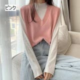 ニットベスト レディース 女性 | PlusNao | 詳細画像12 