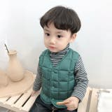 中綿ベスト ダウン風ベスト キッズ | PlusNao | 詳細画像3 