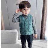 中綿ベスト ダウン風ベスト キッズ | PlusNao | 詳細画像5 