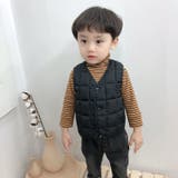 中綿ベスト ダウン風ベスト キッズ | PlusNao | 詳細画像8 