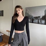 カットソー 長袖 ショート丈 | PlusNao | 詳細画像12 