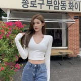 カットソー 長袖 ショート丈 | PlusNao | 詳細画像13 