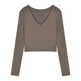 カットソー 長袖 ショート丈 | PlusNao | 詳細画像15 