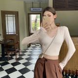 カットソー 長袖 ショート丈 | PlusNao | 詳細画像6 