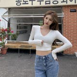 カットソー 長袖 ショート丈 | PlusNao | 詳細画像9 