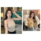 タンクトップ カップ付き ホルターネック | PlusNao | 詳細画像11 