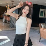 タンクトップ カップ付き ホルターネック | PlusNao | 詳細画像3 