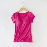 カップ付きTシャツ カップ付きカットソー ブラトップ | PlusNao | 詳細画像15 