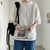 パーカー 五分袖 メンズ | PlusNao | 詳細画像2