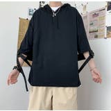 パーカー 五分袖 メンズ | PlusNao | 詳細画像9