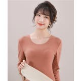 あったかシームレスインナー 長袖 大きいサイズ | PlusNao | 詳細画像2 