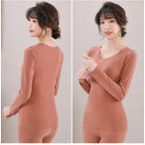 あったかシームレスインナー 長袖 大きいサイズ | PlusNao | 詳細画像4 