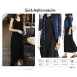 ノースリーブロングワンピース レディース 婦人服 | PlusNao | 詳細画像14