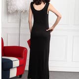 ノースリーブロングワンピース レディース 婦人服 | PlusNao | 詳細画像6