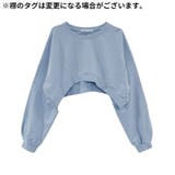 トレーナー 長袖 ショート丈 | PlusNao | 詳細画像10 