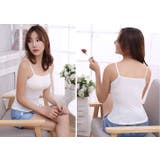 キャミソール レディース ノースリーブ | PlusNao | 詳細画像5 