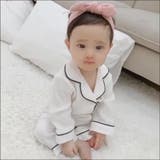 パジャマ風ロンパース ロンパース カバーオール | PlusNao | 詳細画像2 