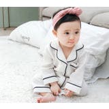 パジャマ風ロンパース ロンパース カバーオール | PlusNao | 詳細画像3 