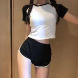 Tシャツ 半袖 ショート丈 | PlusNao | 詳細画像2