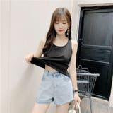 タンクトップ Uネック ノースリーブ | PlusNao | 詳細画像11 