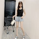 タンクトップ Uネック ノースリーブ | PlusNao | 詳細画像13 