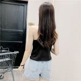 タンクトップ Uネック ノースリーブ | PlusNao | 詳細画像7 