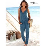 サロペットパンツ ノースリーブ 長ズボン | PlusNao | 詳細画像6