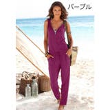 サロペットパンツ ノースリーブ 長ズボン | PlusNao | 詳細画像7