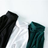 カットソー 長袖 ハイネック | PlusNao | 詳細画像15