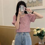 ブラウス 半袖 レディース | PlusNao | 詳細画像4 