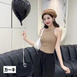 タンクトップ アメリカンスリーブ ホルターネック | PlusNao | 詳細画像14 