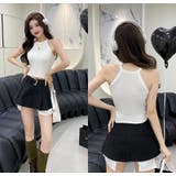 タンクトップ アメリカンスリーブ ホルターネック | PlusNao | 詳細画像5 