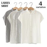 シャツ ブラウス 半袖 | PlusNao | 詳細画像1
