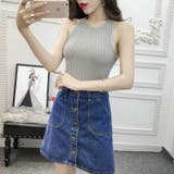 サマーニット ノースリーブ レディース | PlusNao | 詳細画像2 