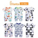 カバーオール ロンパース 半袖 | PlusNao | 詳細画像1