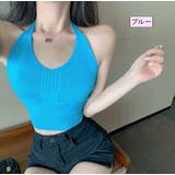 タンクトップ ホルターネック ノースリーブ | PlusNao | 詳細画像16 