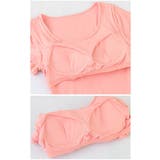 レディース カップ付きTシャツ 半袖 | PlusNao | 詳細画像16 