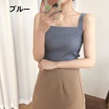 キャミソール ニット トップス | PlusNao | 詳細画像18