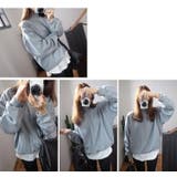 トレーナー ハイネック トップス | PlusNao | 詳細画像3 