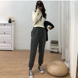 リブニット セーター ボトルネック | PlusNao | 詳細画像2 