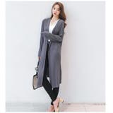 カーディガン 薄手 ロングカーデ | PlusNao | 詳細画像3 