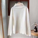 カットソー 長袖 ボトルネック | PlusNao | 詳細画像13